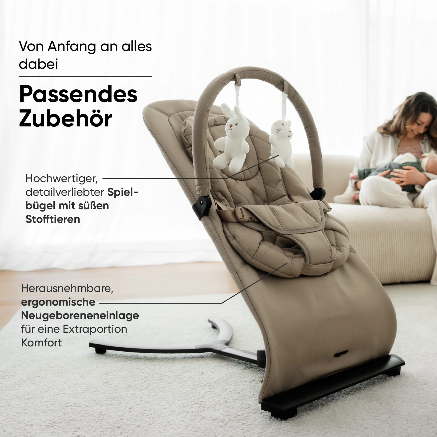 my junior® Motion Bouncer Babywippe My Junior Kinderwagen - my junior® Motion Bouncer Babywippe