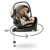 my junior® AURAᵉʳᵍᵒ i-Size Babyschale