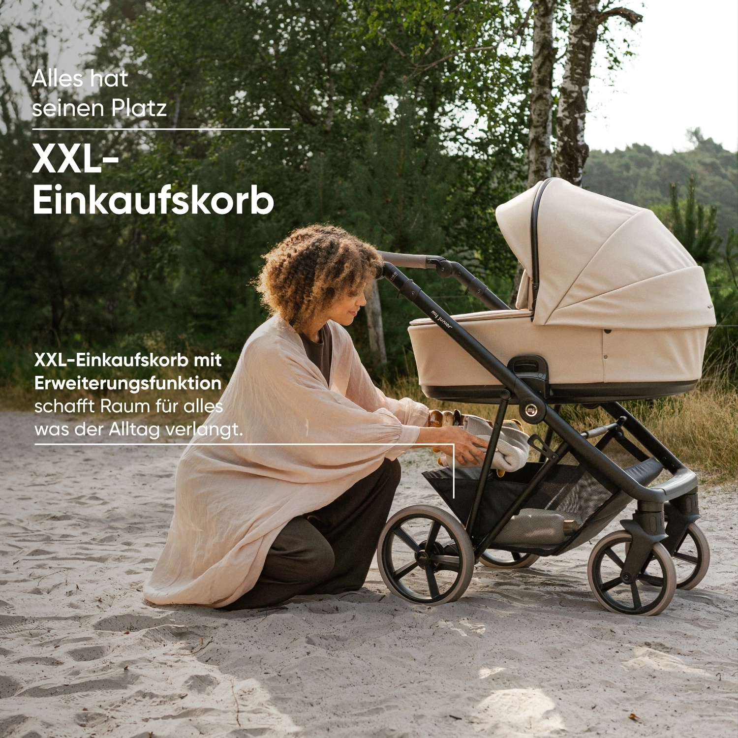 my junior® VIGO² Alcantara My Junior Kinderwagen - my junior® VIGO² Alcantara