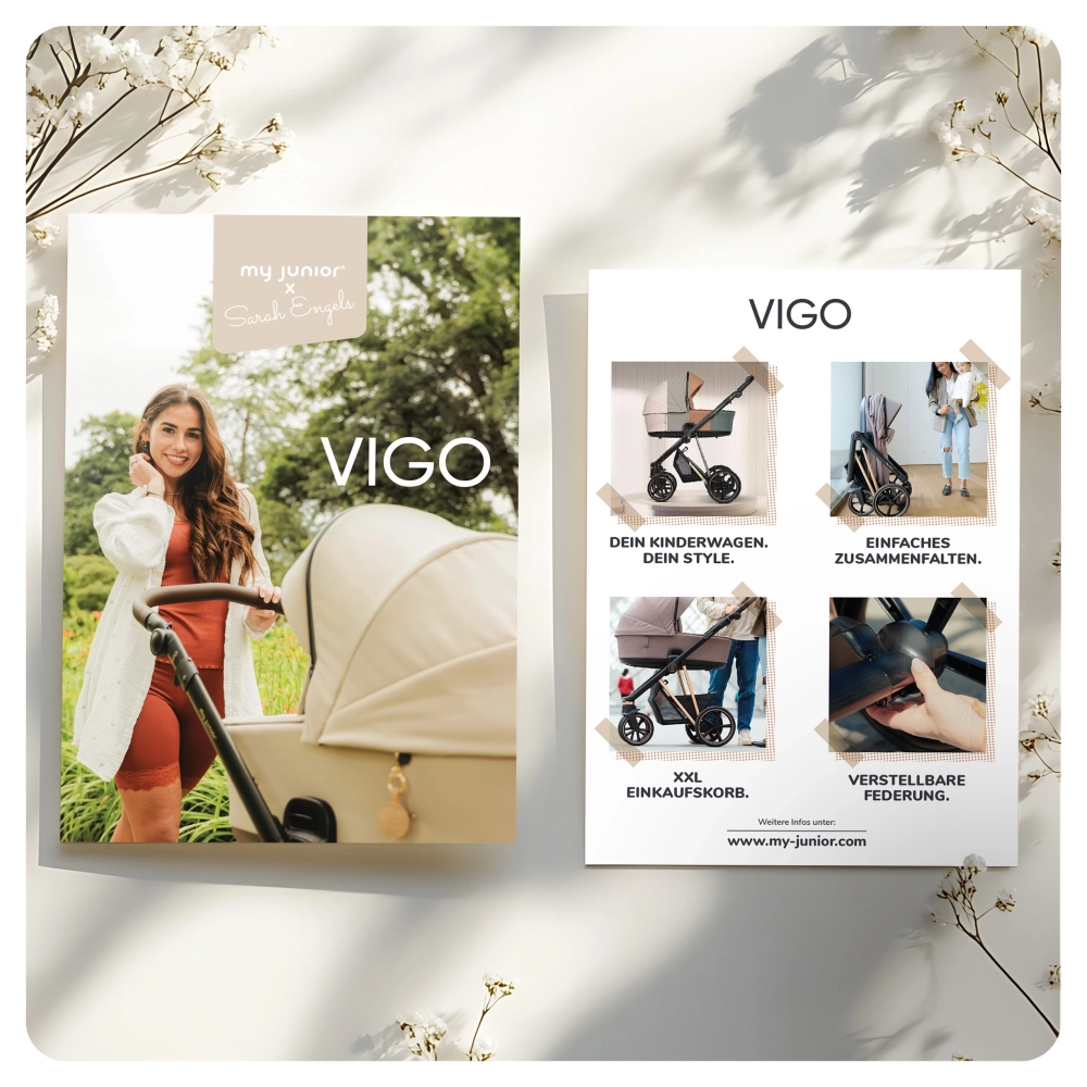 My Junior Kinderwagen - my junior® Lookbook VIGO² x Sarah Engels