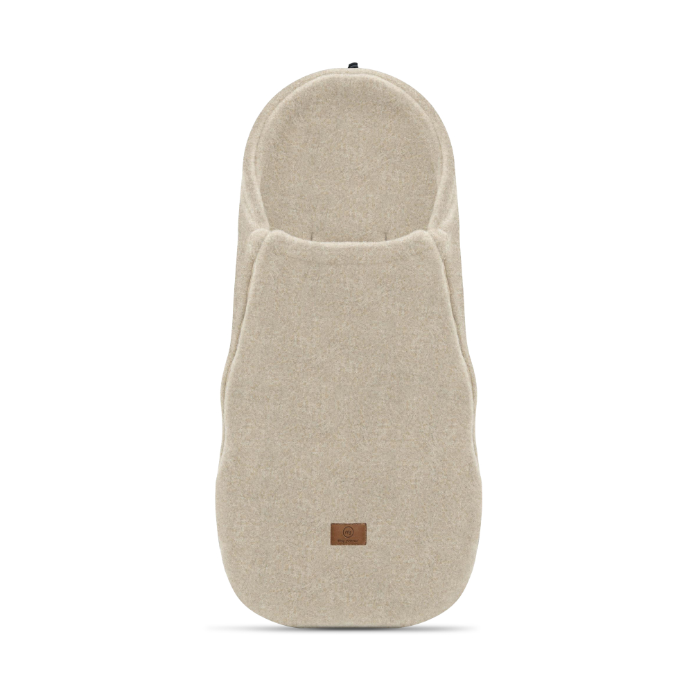my junior® ThermoWool 2en1 saco para pies Cozy Edition – Calentito, acogedor y versátil para silla de coche para bebé y capazo