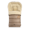 my junior® ThermoWool 3en1 Chancelière – chaude, polyvalente et sûre pour nacelle, coque bébé et poussette