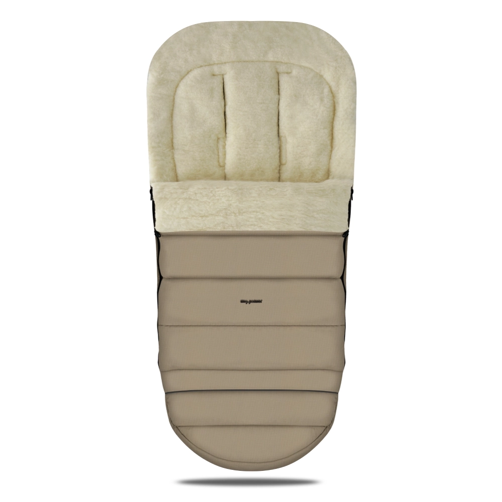 My Junior Kinderwagen - my junior® ThermoWool 3in1 Fußsack