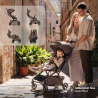 my junior® Kinderwagen LIYO – IATA-zugelassen, inkl. Babywanne | 2in1 bis 4in1