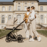 my junior VIGO x Sarah Engels – Luxury pram with XXL sun canopy, suspension & puncture-proof air chamber tyres