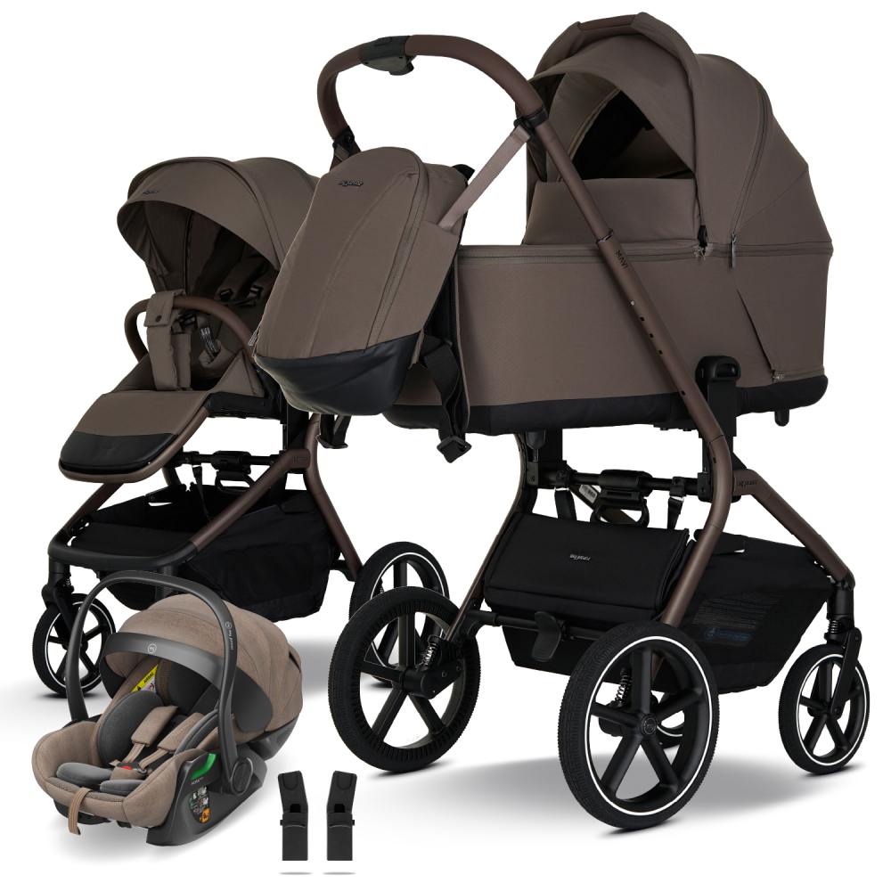 MAVI 3in1 Stroller with Foldable Carrycot | my junior