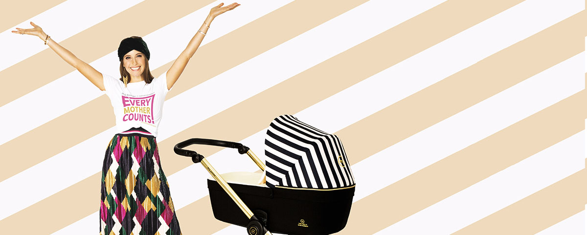 My Junior Kinderwagen Aktion Hope Zitat Cathy Hummels