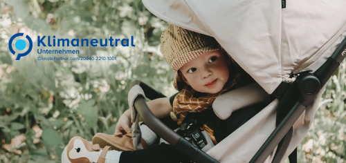 My Junior Kinderwagen Pressemitteilung Klimaneutrales Unternehmen | my junior®