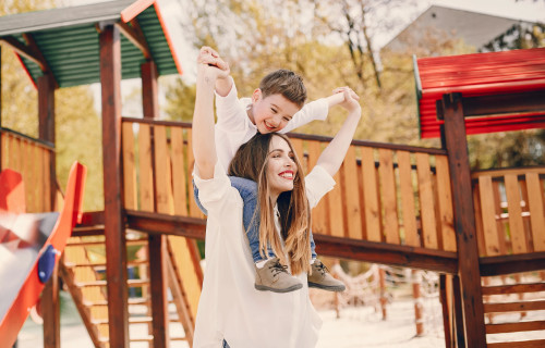 My Junior Kinderwagen Mama vs Papa Spielplatz-Edition