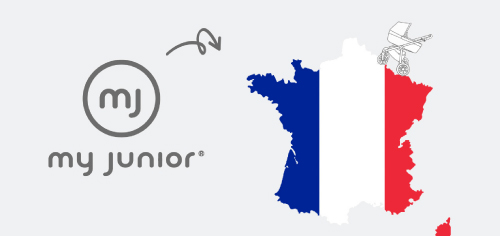 My Junior Kinderwagen Pressemitteilung Markterschließung in Frankreich | my junior®