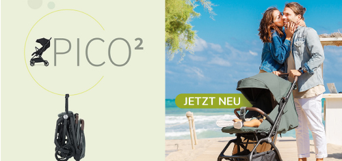 My Junior Kinderwagen Pressemitteilung | Der neue Reisebuggy PICO² | my junior®