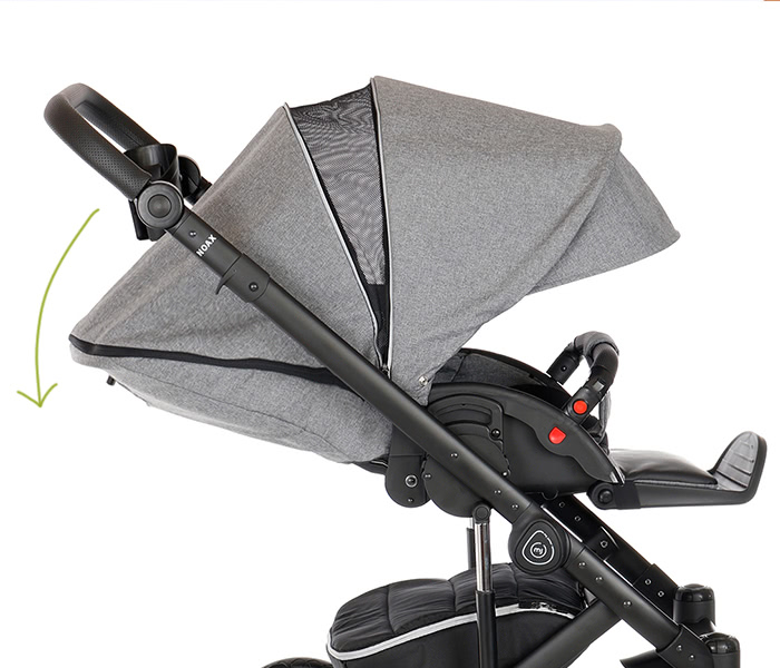 My Junior Kinderwagen Noax Liegeposition