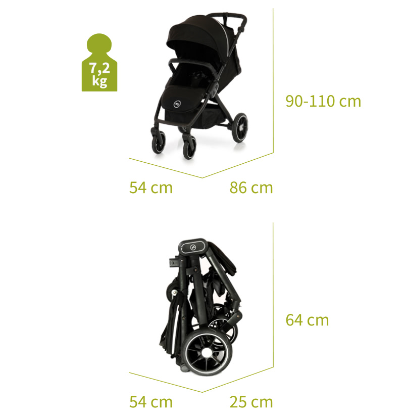 My Junior Kinderwawgen Buggy Plia Technische Daten